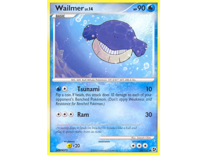 Wailmer (Reverse Holo)