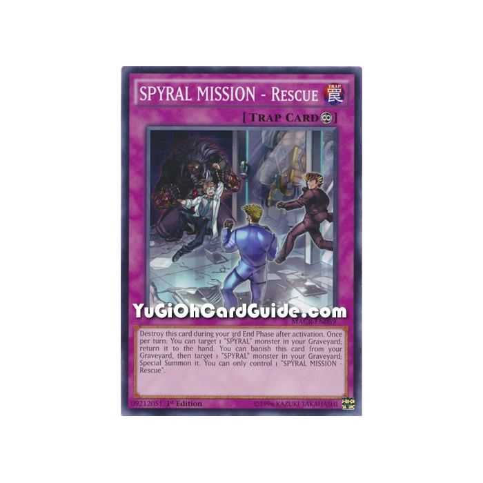 SPYRAL MISSION - Rescue (Common) – Maximum Crisis | Carta YUGIOH en México