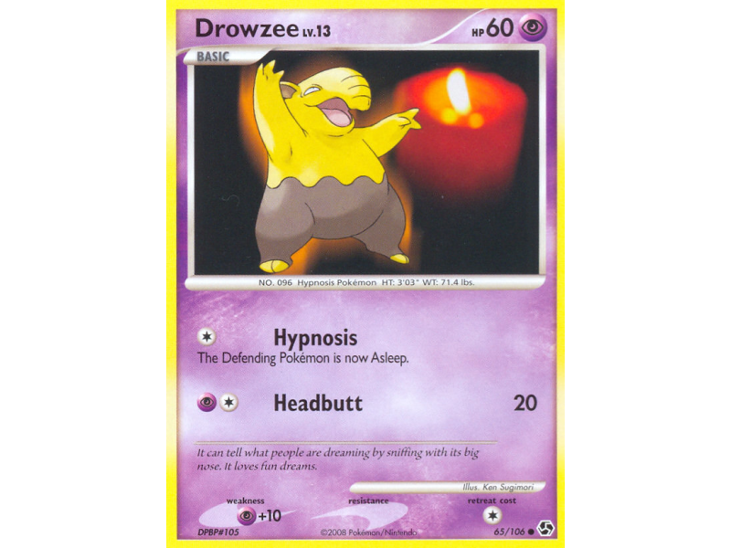 Drowzee (Reverse Holo)