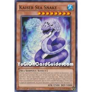 Kaiser Sea Snake (Common) – Maximum Crisis | Carta YUGIOH en México