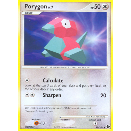 Porygon (Reverse Holo)