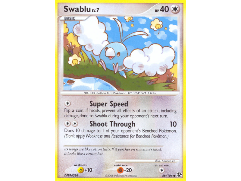Swablu (Reverse Holo)