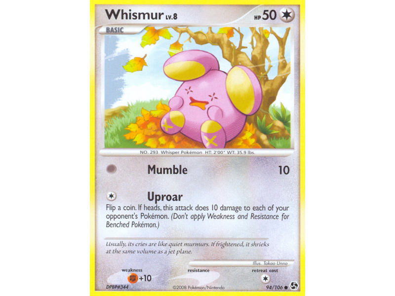 Whismur (Reverse Holo)