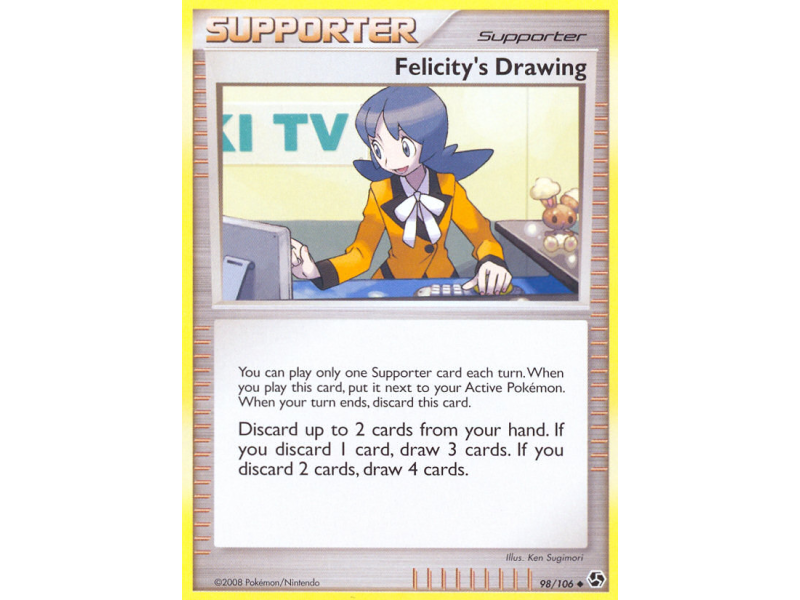 Felicity's Drawing (Reverse Holo)