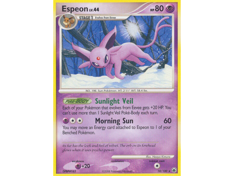 Espeon (Reverse Holo)