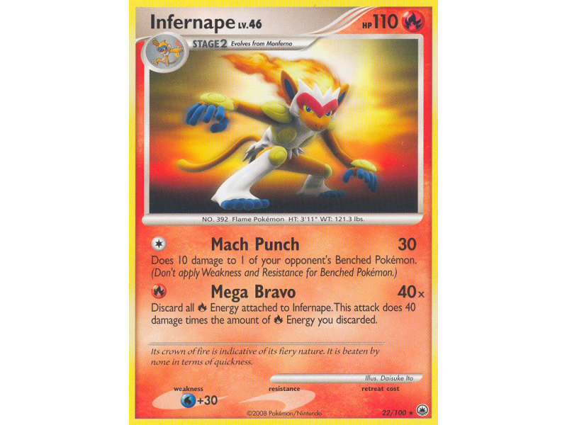 Infernape (Reverse Holo)