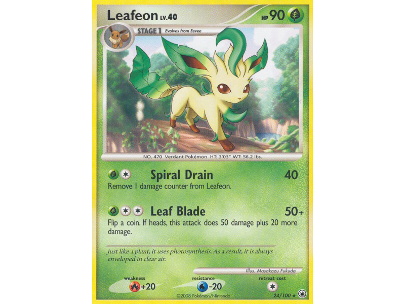 Leafeon (Reverse Holo)