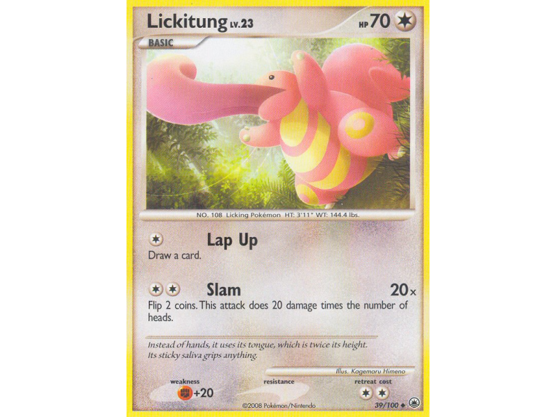 Lickitung (Reverse Holo)