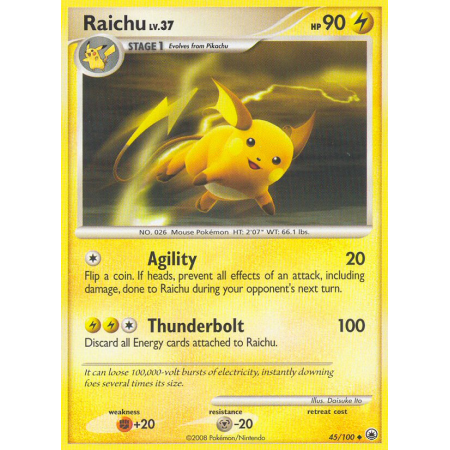 Raichu (Reverse Holo)