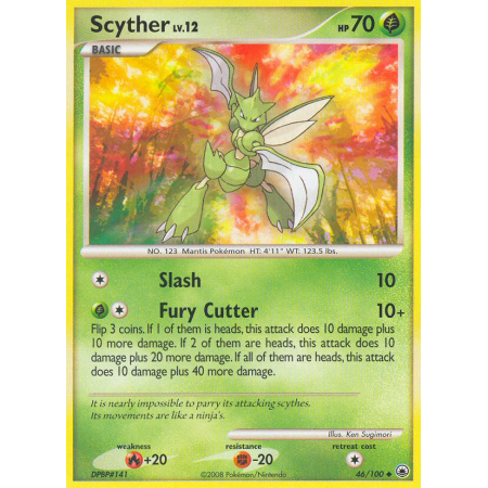 Scyther (Reverse Holo)
