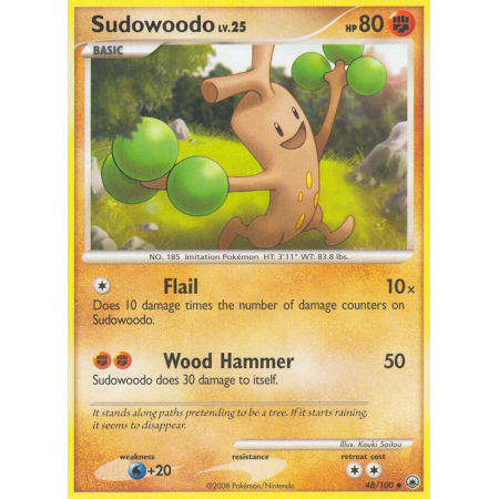 Sudowoodo (Reverse Holo)