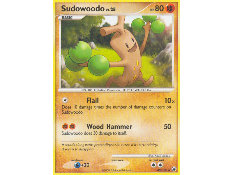 Sudowoodo (Reverse Holo)