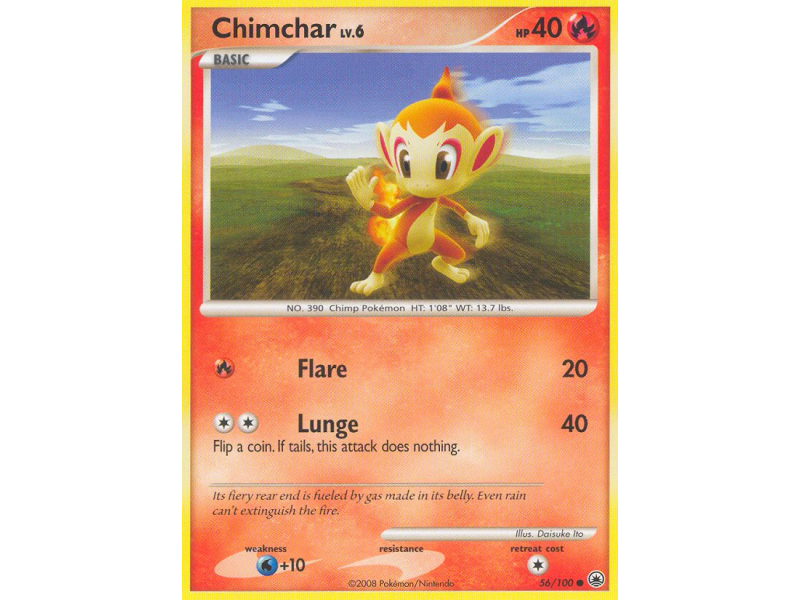Chimchar (Reverse Holo)