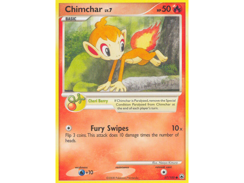 Chimchar (Reverse Holo)