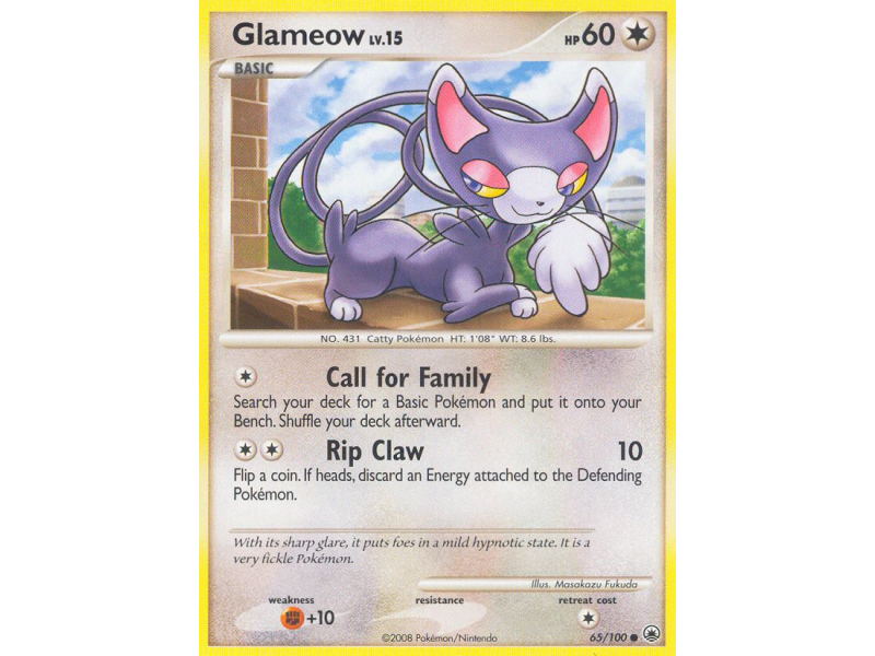 Glameow (Reverse Holo)