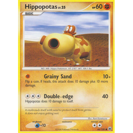 Hippopotas (Reverse Holo)