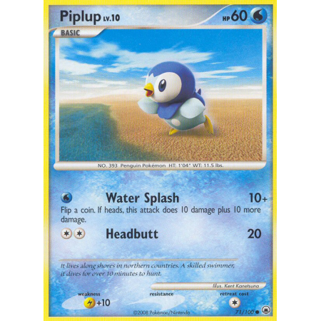Piplup (Reverse Holo)