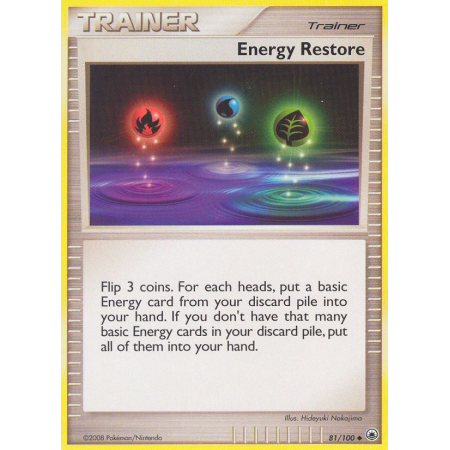 Energy Restore (Reverse Holo)