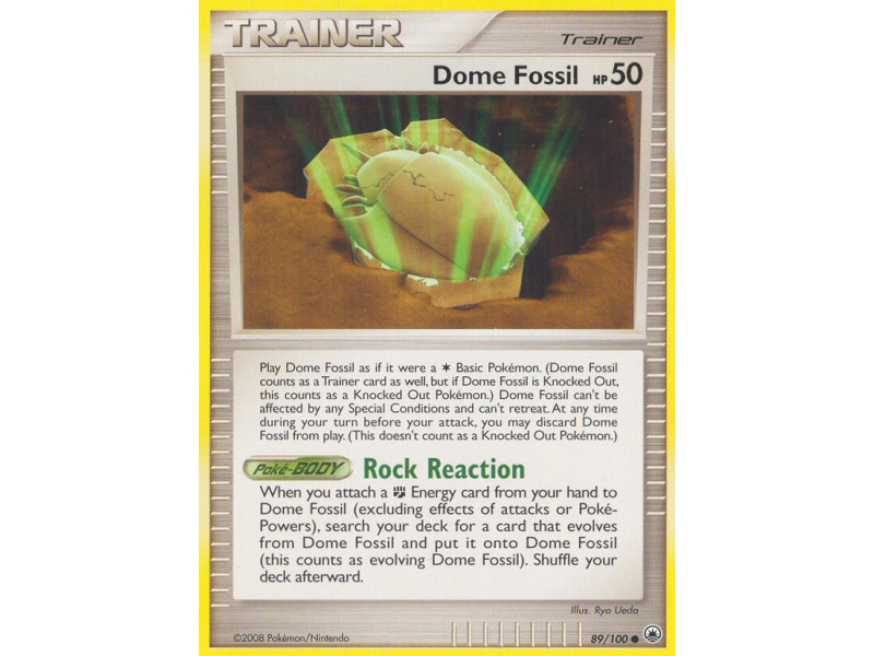 Dome Fossil (Reverse Holo)