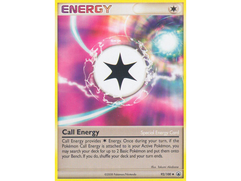 Call Energy (Reverse Holo)