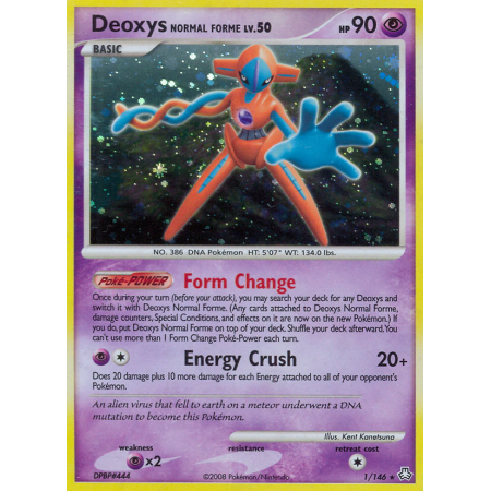 Deoxys Normal Forme (Holo)