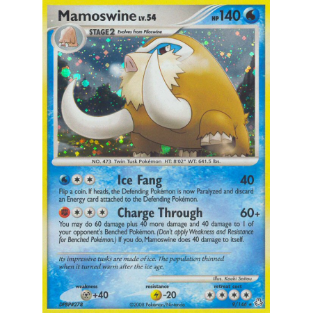 Mamoswine (Reverse Holo)