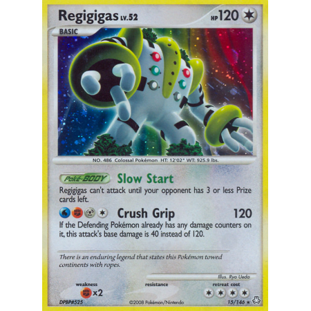 Regigigas (Reverse Holo)