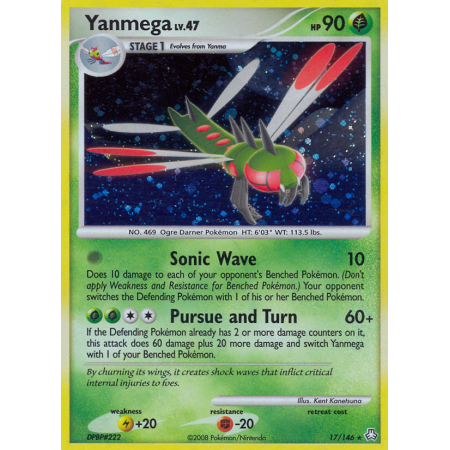 Yanmega (Reverse Holo)