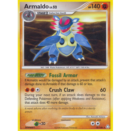 Armaldo (Reverse Holo)