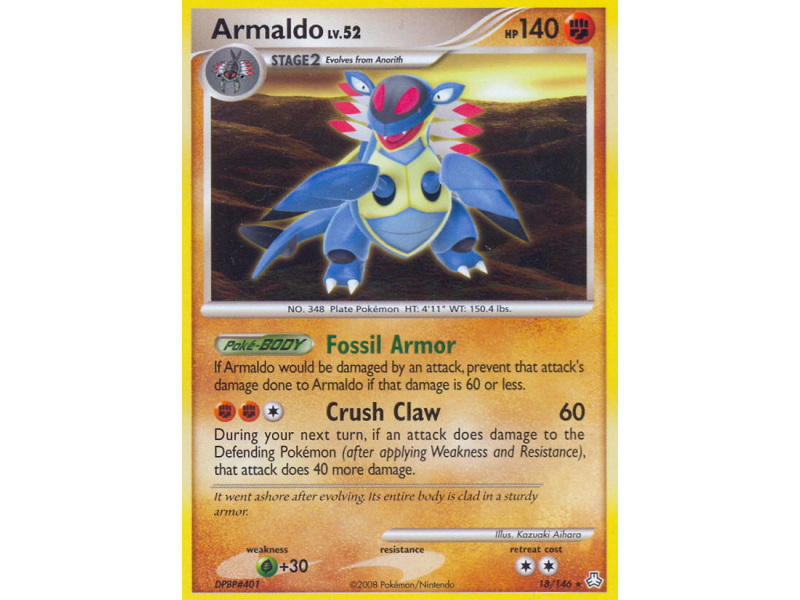 Armaldo (Reverse Holo)