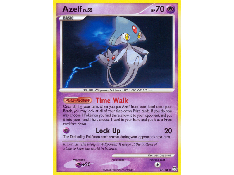 Azelf (Reverse Holo)