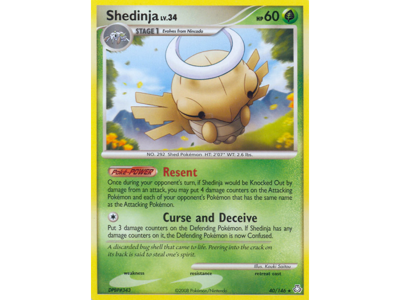 Shedinja (Reverse Holo)