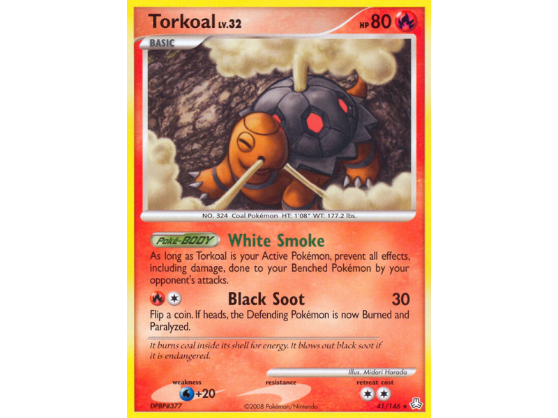 Torkoal (Reverse Holo)