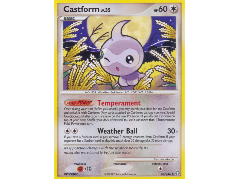 Castform (Reverse Holo)