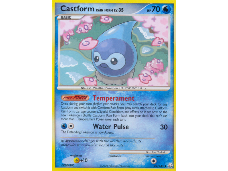 Castform Rain Form