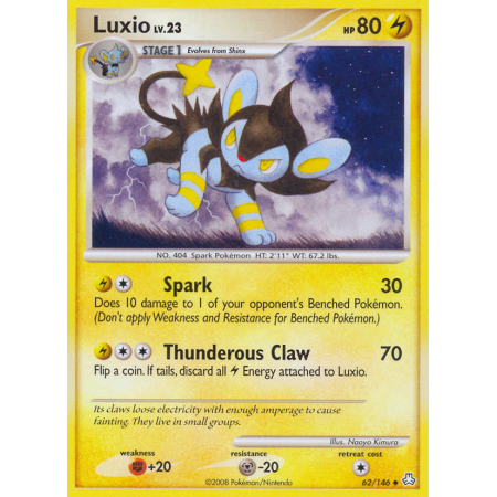 Luxio (Reverse Holo)