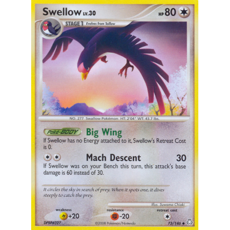 Swellow (Reverse Holo)