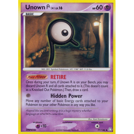 Unown [R] (Reverse Holo)