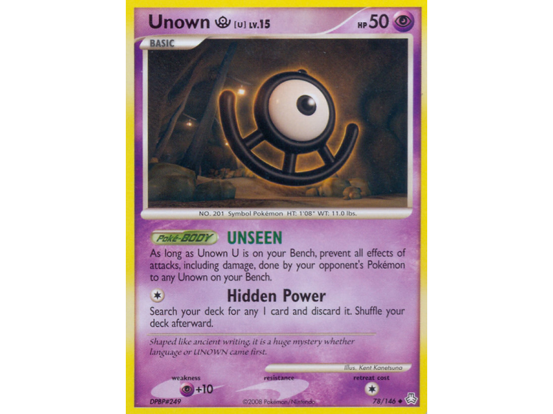 Unown [U] (Reverse Holo)