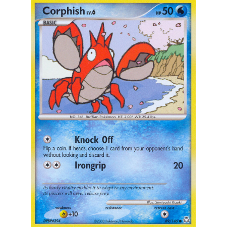 Corphish (Reverse Holo)