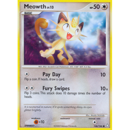 Meowth (Reverse Holo)