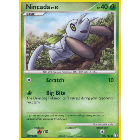 Nincada (Reverse Holo)