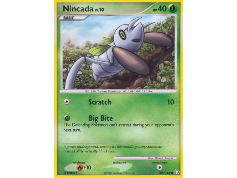 Nincada (Reverse Holo)