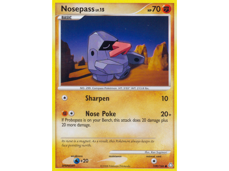 Nosepass (Reverse Holo)