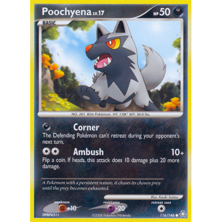 Poochyena (Reverse Holo)