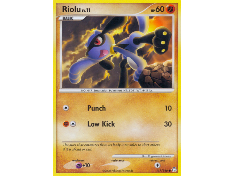 Riolu (Reverse Holo)