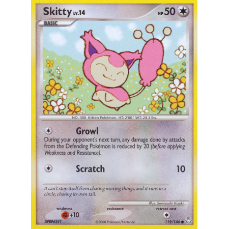 Skitty (Reverse Holo)