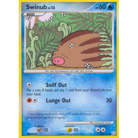 Swinub (Reverse Holo)