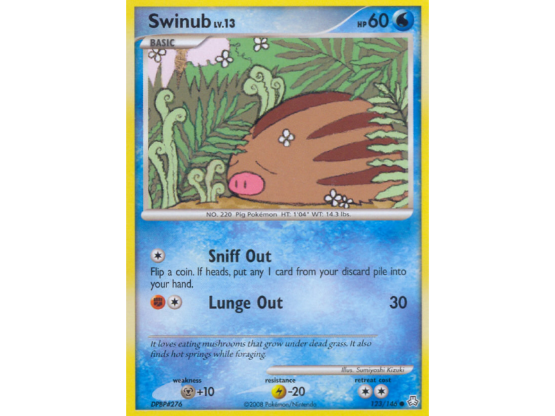 Swinub (Reverse Holo)