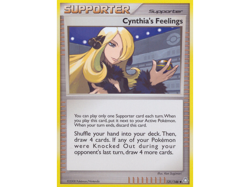 Cynthia's Feelings (Reverse Holo)